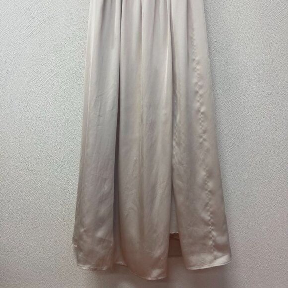 White by Vera Wang Womens Strapless Dress in Champagne Cream Size 0 *Flaw* - Picture 4 of 12